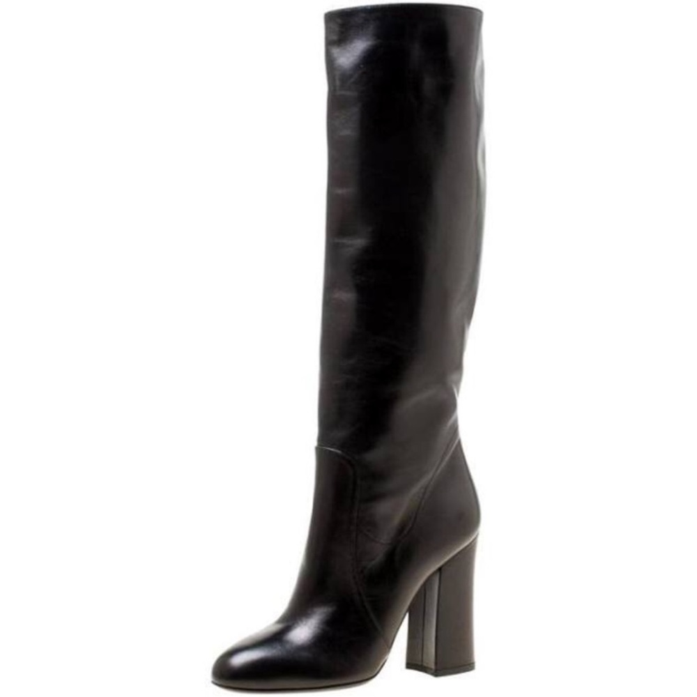 Dolce & Gabbana Black Heeled Boots